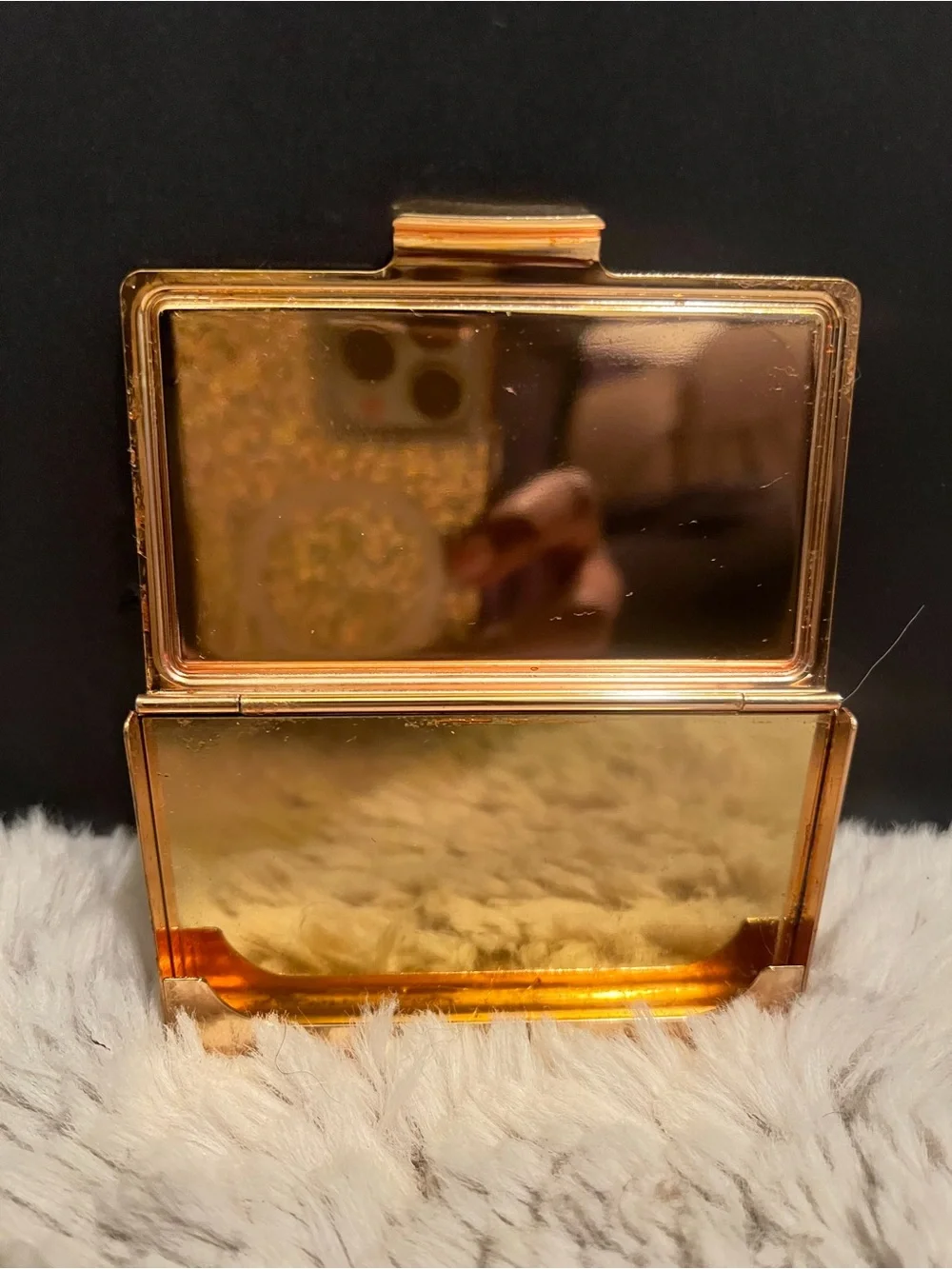 kate spade one in a million Red and Gold Card Holder Case